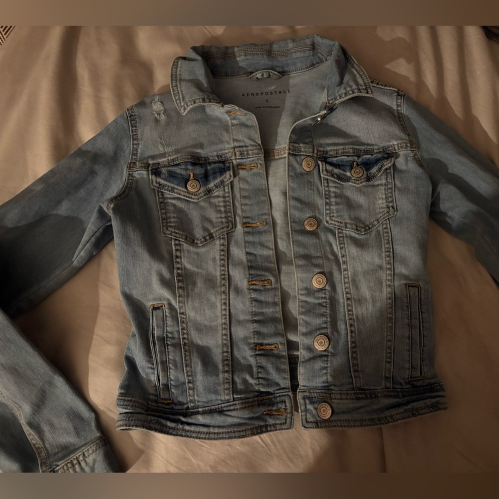 Aeropostale Light Blue Denim Jacket